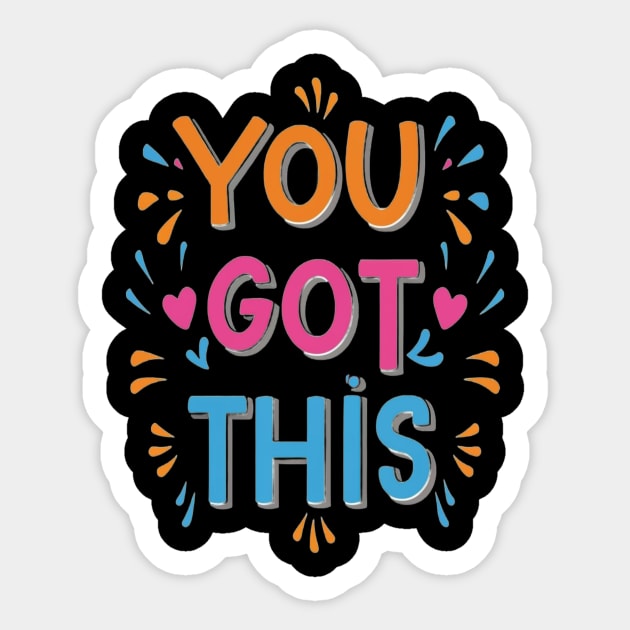 You got this fantastic Sticker by m7m5ud